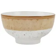 Салатник Ardesto Siena 340мл, 11.5см, порцеляна, біло-жовтий (AR2914SBG) Салатник Ardesto Siena 340мл, 11.5см, порцеляна, біло-жовтий (AR2914SBG)