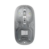 Мишка Havit MS62WB Pro Wireless Transparent Gray (6939119045128)