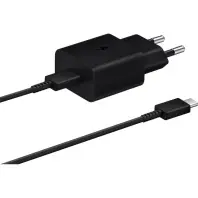 Зарядний пристрій Samsung EP-T1510 15W White with Type-C/Type-C cable  (EP-T1510XBEGEU)