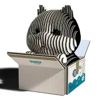 Пазл Eugy 3D Зоопарк Кошеня чорно-біле (XEG-089)