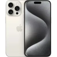 Мобільний телефон Apple iPhone 15 Pro 256Gb (Grade A) White Titanium USED (iP15Pr25WhT_A)