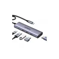 Порт-реплікатор Ugreen Dock CM511 5in1 USB3.1 Type-C --> HDMI 60Hz/3xUSB-А 3.0/Type-C/PD 100W (15597) Порт-реплікатор Ugreen Dock CM511 5in1 USB3.1 Type-C --> HDMI 60Hz/3xUSB-А 3.0/Type-C/PD 100W (15597)