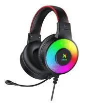 Навушники Vinga HSCU-100 Gaming LED Black (HSCU-100)