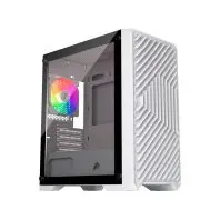 Корпус для ПК 1stPlayer T5-WH-4F1-W