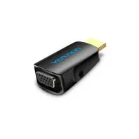 Перехідник HDMI M to VGA F 1080P 60Hz 3,5mm Audio Vention (AIDB0) Перехідник HDMI M to VGA F 1080P 60Hz 3,5mm Audio Vention (AIDB0)