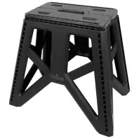 Стілець складаний Tribe Camp Chair High пластиковий black (T-EF-0002-black) Стілець складаний Tribe Camp Chair High пластиковий black (T-EF-0002-black)