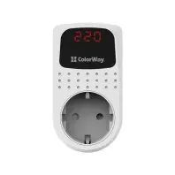 Реле напруги ColorWay DS2, white (CW-VR16-02D)