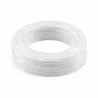 Кабель силовий MYSUN гнучкий, мідний, бухта 610м WHITE (24AWG-WT)
