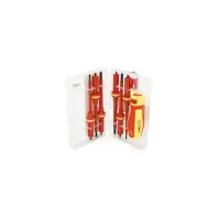 Викрутка Voltronic з насадками, 6 в 1, діелектрична, з індикатором, CRV, Box (М616)
