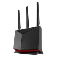 Бездротовий маршрутизатор Asus RT-BE86U (90IG08W0-MO9A0V) (WiFi7, BE6800, 2.4G-3x3, 5G-4x4,  1x10GE WAN, 1x2.5GE WAN, 3x2.5GE LAN, 1xUSB3.2, 1xUSB 2.0, AiMesh)