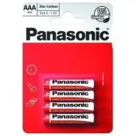 Батарейка Panasonic AAA R03 RED ZINK * 4 (R03REL/4BP) Батарейка Panasonic AAA R03 RED ZINK * 4 (R03REL/4BP)