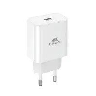 Зарядний пристрій RivaCase 1xUSB Type-C PD 20 Вт white (PS4101 W00 (White)) Зарядний пристрій RivaCase 1xUSB Type-C PD 20 Вт white (PS4101 W00 (White))