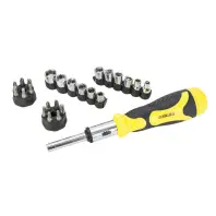 Викрутка Sigma з реверсом + торцеві насадки 1/4” 27шт CrV (4002121)