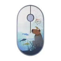 Миша 2E MF300 Capybara Swim Silent Wireless Blue  (2E-MF300WCAPIBARABL)