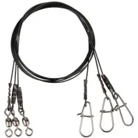 Повідець Savage Gear Black7 Trace 20cm 0.35mm 7kg (3 шт/уп.) (1854.12.89)