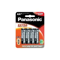 Батарейка AA (R6) Extra Heavy Duty вугільно-цинкова 4pcs Blister Panasonic (R6NPT/4B) Батарейка AA (R6) Extra Heavy Duty вугільно-цинкова 4pcs Blister Panasonic (R6NPT/4B)