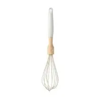 Вінчик Ardesto Tasty Baking, 30см, силікон, дерево, сірий світлий (AR1562G)