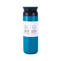 Термос Merlion Travel Tumbler 350 мл, подвійна кришка, синій (SUS-304-350Blue) Термос Merlion Travel Tumbler 350 мл, подвійна кришка, синій (SUS-304-350Blue)