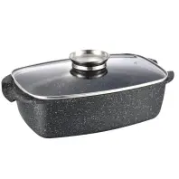 Жаровня Gusto покриття Marble 5,5 л (GT-2504-32) Жаровня Gusto покриття Marble 5,5 л (GT-2504-32)