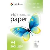 Фотопапір PrintPro A4 (PGE230500A4) Фотопапір PrintPro A4 (PGE230500A4)