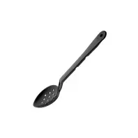 Ложка кухарська Bora Plastik для роздачі перфорована 33 см Чорна (BO718BL)