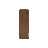 Матрац надувний Naturehike CNK2450WS035, 198х68х9.5 см, коричневий із вбудованою помпою (6927595796955)
