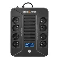 Пристрій безперебійного живлення LogicPower LP-UL600VA-8PS (16160) Пристрій безперебійного живлення LogicPower LP-UL600VA-8PS (16160)
