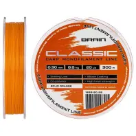 Волосінь Brain Classic Carp Line (solid orange) 300m 0.30mm 20lb 8.8kg (1858.80.99) Волосінь Brain Classic Carp Line (solid orange) 300m 0.30mm 20lb 8.8kg (1858.80.99)