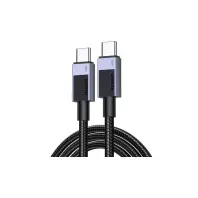 Дата кабель USB-C to USB-C 3.0m 100W L512 gray UGREEN (45065)