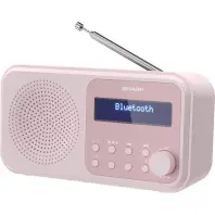 Портативний радіоприймач Sharp DR-P420 Pink (DR-P420PK)