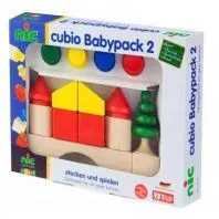 Конструктор Nic cubio деревянный 19 эл. (NIC2112) Конструктор Nic cubio деревянный 19 эл. (NIC2112)