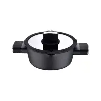 Каструля Bergner Ion Plus з кришкою 3.5 л (BG-35911-BK)