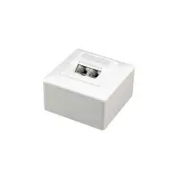 Комп'ютерна розетка RJ45x2 FTP cat.6 Cablexpert (MWS-2S6-01) Комп'ютерна розетка RJ45x2 FTP cat.6 Cablexpert (MWS-2S6-01)