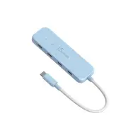 Концентратор J5create USB-C to 4xUSB-C 3.2 10Gbps cyan (JCH345EC-N) Концентратор J5create USB-C to 4xUSB-C 3.2 10Gbps cyan (JCH345EC-N)