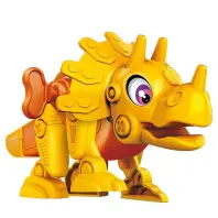 Конструктор Clementoni Dino Bot Triceratops, серія "Science & Play" (75074) Конструктор Clementoni Dino Bot Triceratops, серія "Science & Play" (75074)