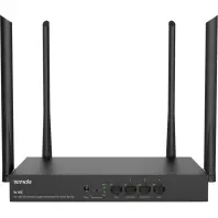 Бездротовий маршрутизатор Tenda W18e (WiFi5, AC1200, 3xGE WAN/LAN, 1xGE LAN, Multi-WAN, Dual WAN, антени: 4)
