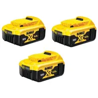Акумулятор до електроінструменту DeWALT 18 В XR Li-lon 5Ah, 3 шт., 1.94 кг (DCB184P3) Акумулятор до електроінструменту DeWALT 18 В XR Li-lon 5Ah, 3 шт., 1.94 кг (DCB184P3)