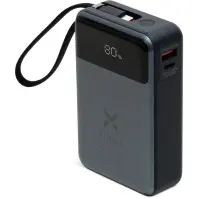 Батарея універсальна Vinga 20000 mAh 65W Display USB-C Cable Grey (VPBB2065C) Батарея універсальна Vinga 20000 mAh 65W Display USB-C Cable Grey (VPBB2065C)