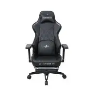 Крісло ігрове 1stPlayer Duke Black (DUKE-FR-BK)