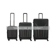 Набір валіз Wenger Amplix Hardside (S+M+L), чорні (653335)