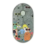 Миша 2E MF300 Pets Dogs Silent Wireless Green  (2E-MF300WPETSGN)