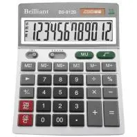 Калькулятор Brilliant BS-812 (S/B) (BS-812) Калькулятор Brilliant BS-812 (S/B) (BS-812)
