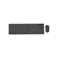 Клавіатура Gembird Slim Pro Business Wireless Black (KBS-WPS-01-CYRL)