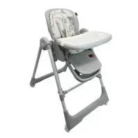 Стілець для годування Velano гойдалка Nomi, light grey (45683)
