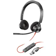 Навушники Poly Blackwire 3320-M USB-A/C (8X220AA) Навушники Poly Blackwire 3320-M USB-A/C (8X220AA)