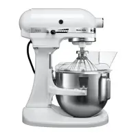 Планетарний міксер KitchenAid Mixer Bowl-Lift 4.8L - Heavy Duty 5KPM5E White  (5KPM5EWH)