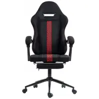 Крісло ігрове GT Racer X-2331 Black/Red (X-2331 Fabric Black/Red)