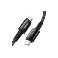 Кабель Essager Sunset 100W Type-C / Type-C 1m Black  (EXCTT1-CG01)