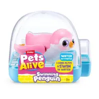 Інтерактивна іграшка Pets & Robo Alive Пінгвінчик (рожевий) (9573B)