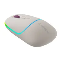 Миша Canyon MW-22 Dual Band RGB Wireless Rice  (CNS-CMSW22RC)